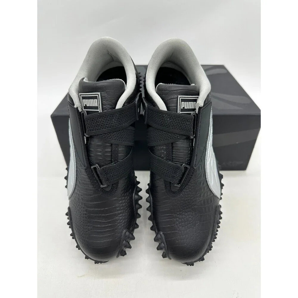 Puma Mostro X ASAP Rocky Men's Size 10.5 Black Grey Croc Skin Shoes 404408 01